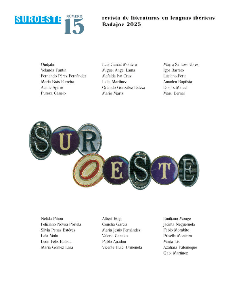 SUROESTE 15, de VV.AA., VV.AA. | portada del libro