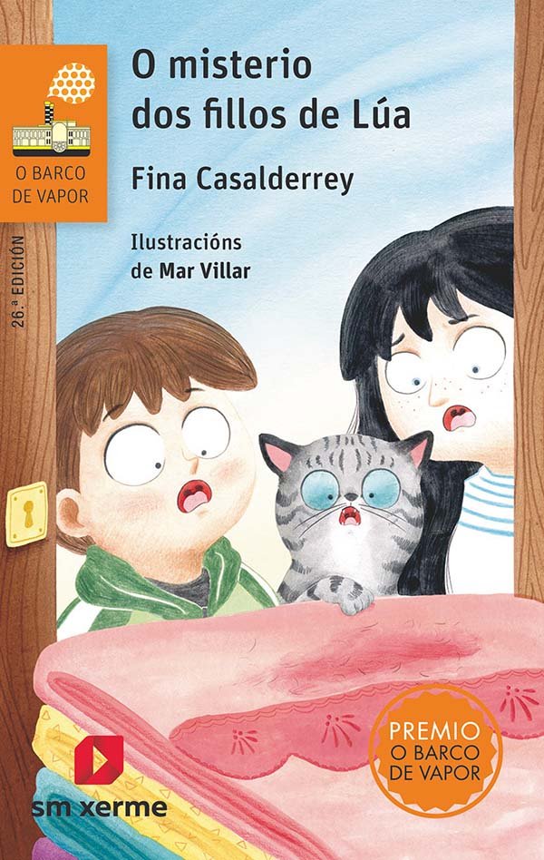 O misterio dos fillos de Lúa, de Casalderrey, Fina | portada del libro