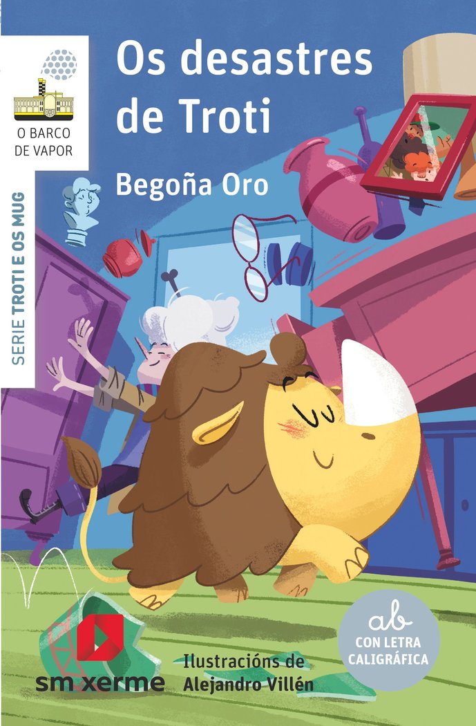 Os desastres de Troti, de ORO PRADERA, BEGOÑA | portada del libro