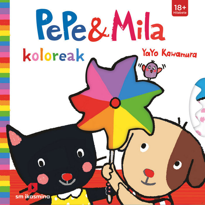 Pepe & Mila koloreak, de Kawamura, Yayo | portada del libro
