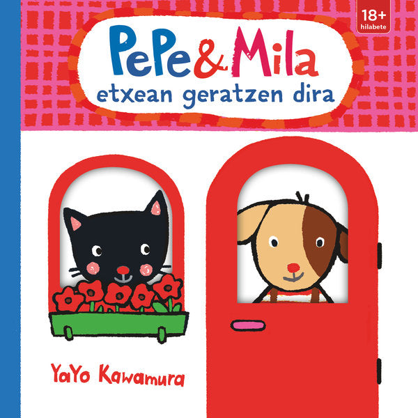 Pepe eta Mila etxean geratzen dira, de KAWAMURA, YAYO | portada del libro