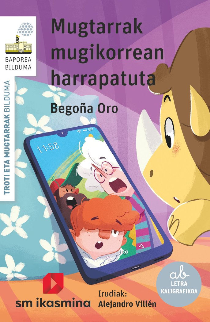 Mugtarrak mugikorrean harrapatuta, de ORO PRADERA, BEGOÑA | portada del libro