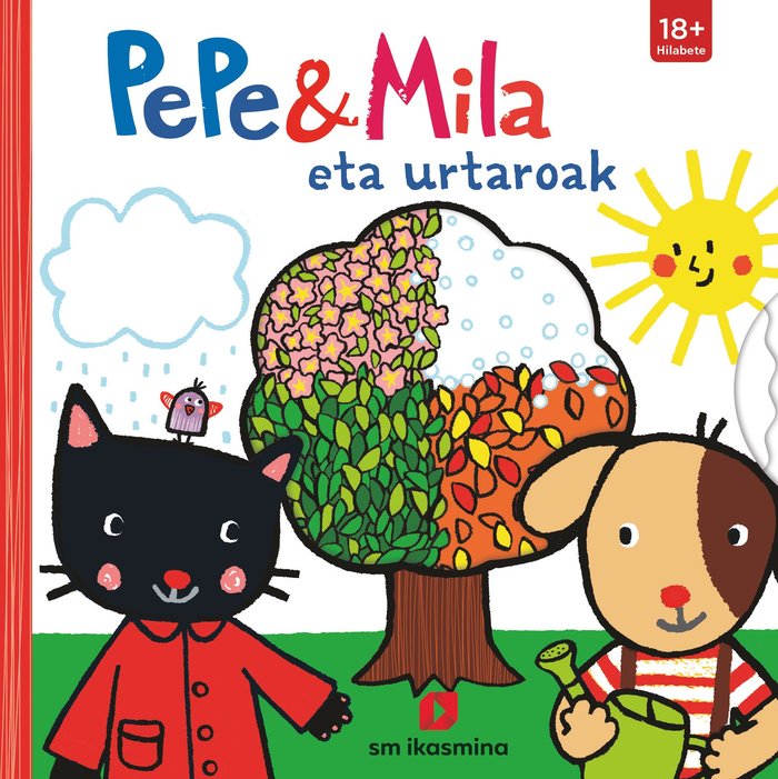 Pepe y Mila eta urtaroak, de KAWAMURA, YAYO | portada del libro