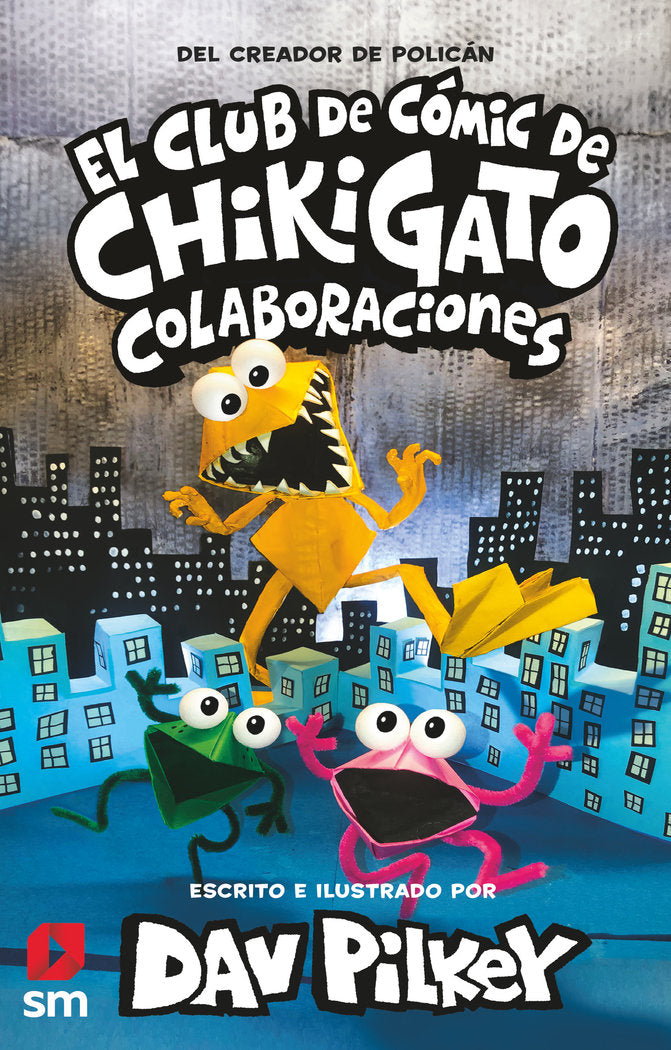 EL CLUB DE COMIC DE CHIKIGATO 4 COLABORACIONES, de PILKEY, DAV | portada del libro