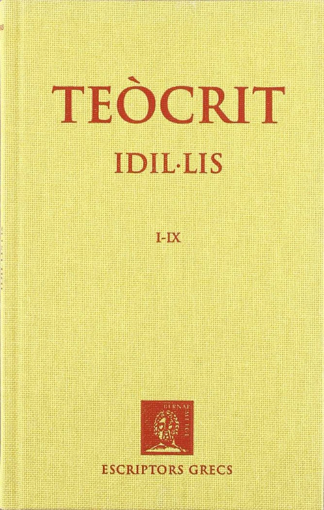 Idil·lis, vol. I, de Teòcrit | portada del libro