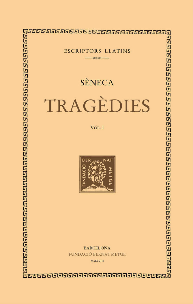 Tragèdies ( vol I) Hèrcules, de Lucio Anneo Sèneca | portada del libro