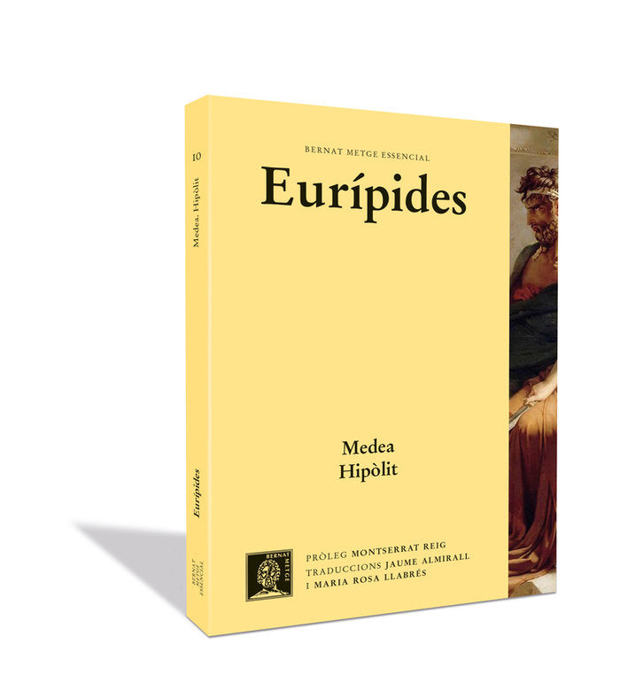 Medea. Hipòlit, de EURIPIDES | portada del libro