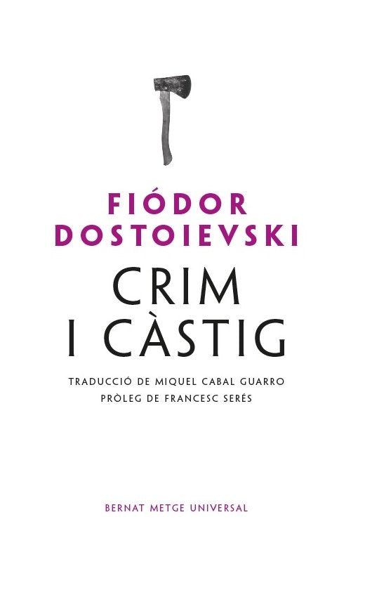 CRIM I CASTIG, de DOSTOIEVSKI, FIODOR | portada del libro