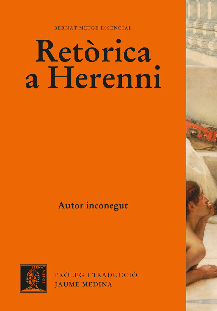 RETORICA A HERENNI, de AUTOR DESCONEGUT | portada del libro