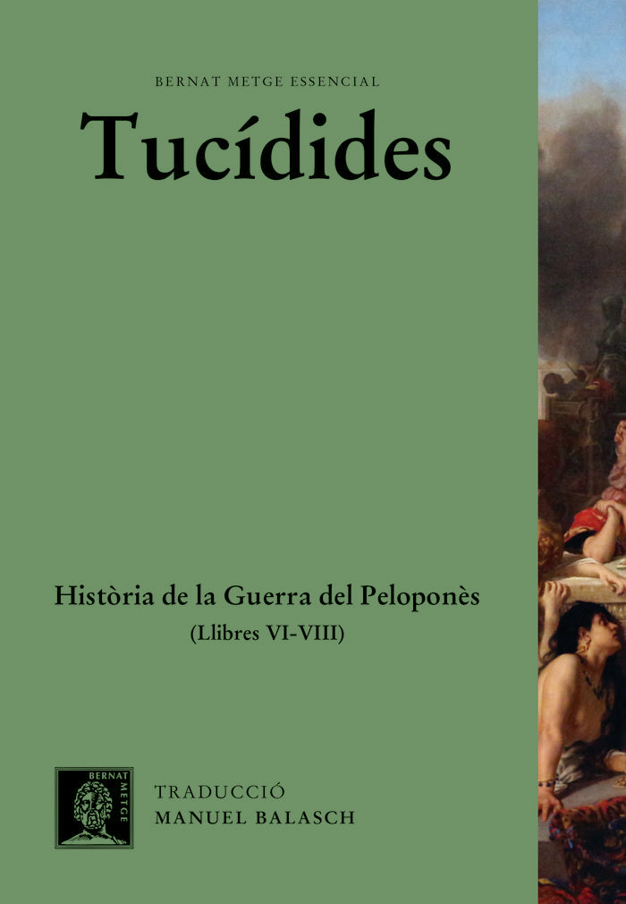 HISTORIA DE LA GUERRA DEL PELOPONNES (VOL. III), de , TUCIDIDES | portada del libro
