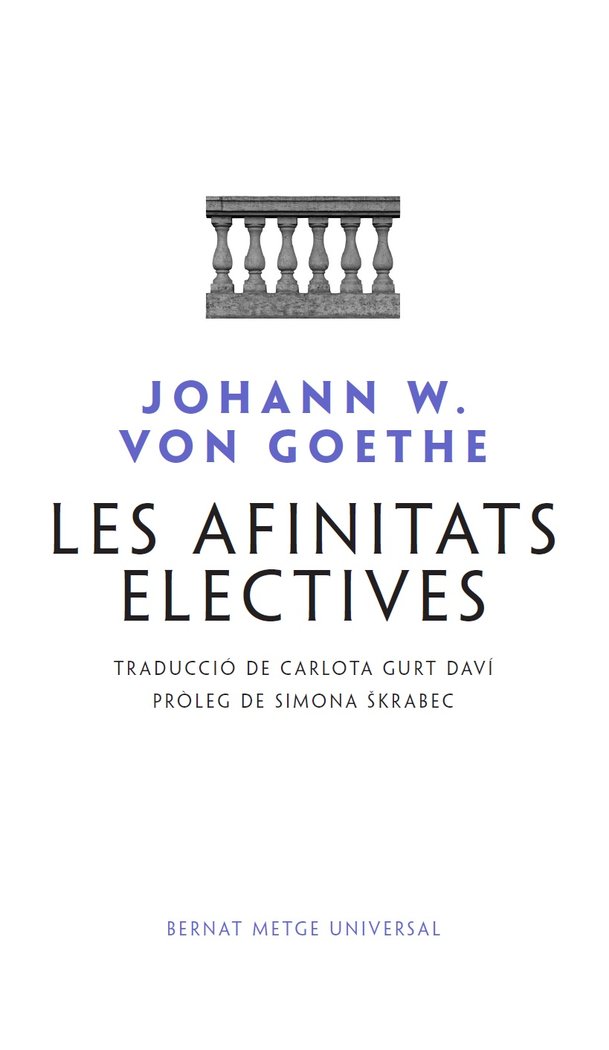 AFINITATS ELECTIVES,LES, de VON GOETHE,JOHANN WOLFGANG | portada del libro