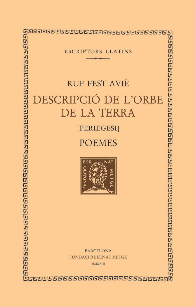 DESCRIPCIO DE L'ORBE DE LA TERRA. POEMES, de , RUF FEST AVIE | portada del libro