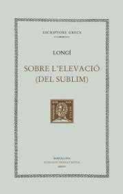 SOBRE L'ELEVACIO DEL SUBLIM RUSTICA | portada del libro