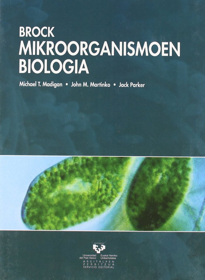 Brock. Mikroorganismoen biologia, de Madigan, Michael T. | portada del libro