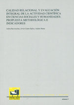 Calidad relacional y evaluación integral de la actividad científica en ciencias sociales y humanidad, de Barrenechea Feldman,