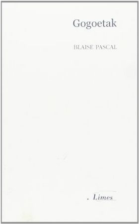 Gogoetak, de Pascal, Blaise | portada del libro