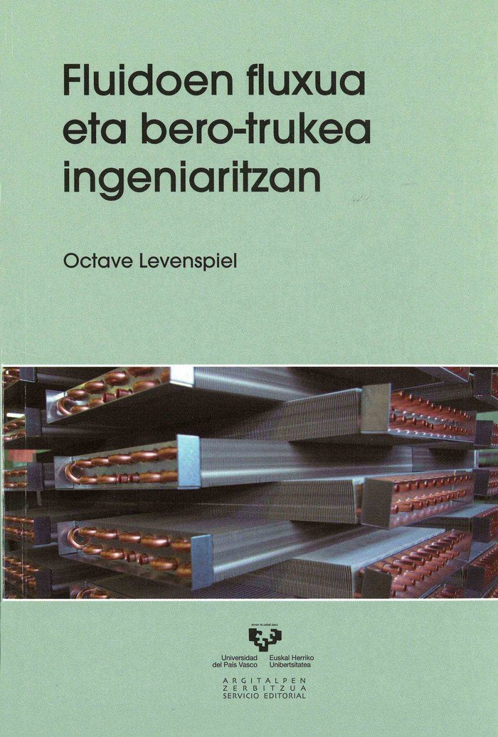 Fluidoen fluxua eta bero-trukea ingeniaritzan, de Levenspiel, Octave | portada del libro