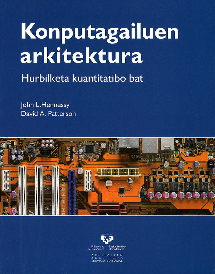 Konputagailuen arkitektura. Hurbilketa kuantitatibo bat, de Hennessy, John L. | portada del libro