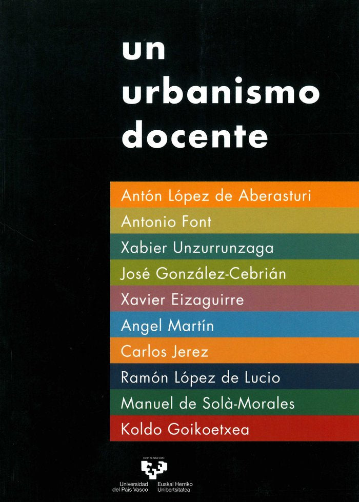 Un urbanismo docente, de Varios autores | portada del libro