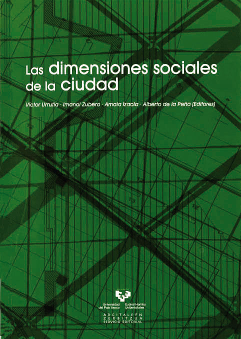 Las dimensiones sociales de la ciudad, de GARCIA MONTORO, CRISTOBAL | portada del libro