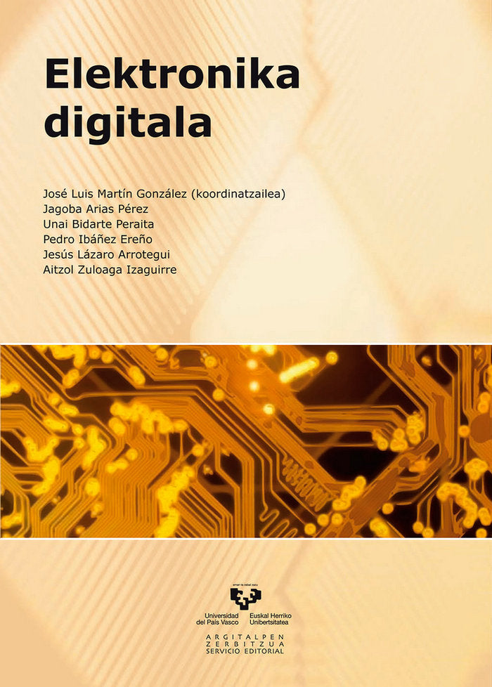 Elektronika digitala, de Martín González, José Luis | portada del libro