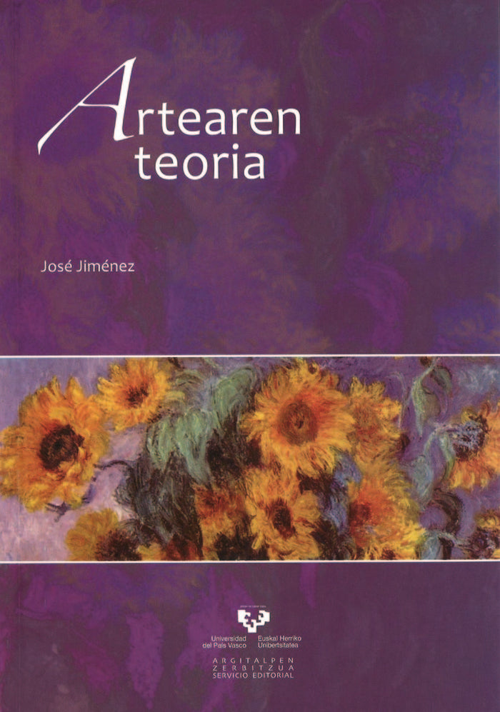 Artearen teoria, de Jiménez Jiménez, José | portada del libro