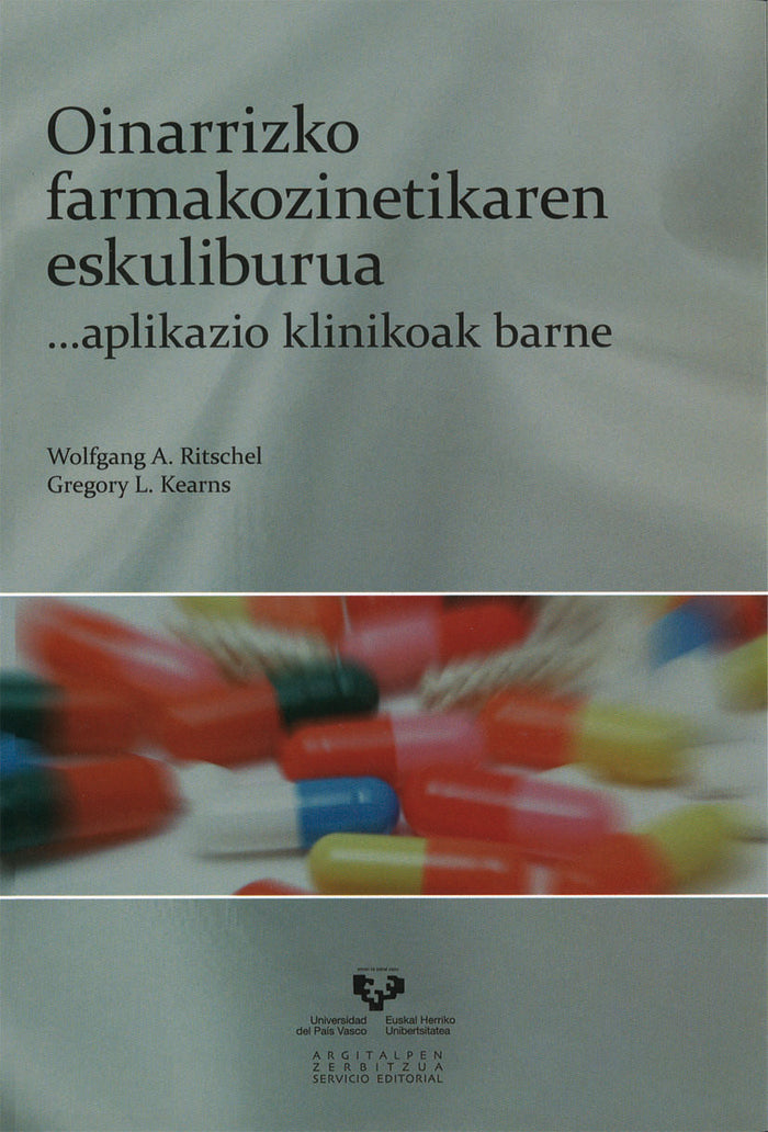 Oinarrizko farmakozinetikaren eskuliburua ...aplikazio klinikoak barne, de Ritschel, Wolfgang A. | portada del libro