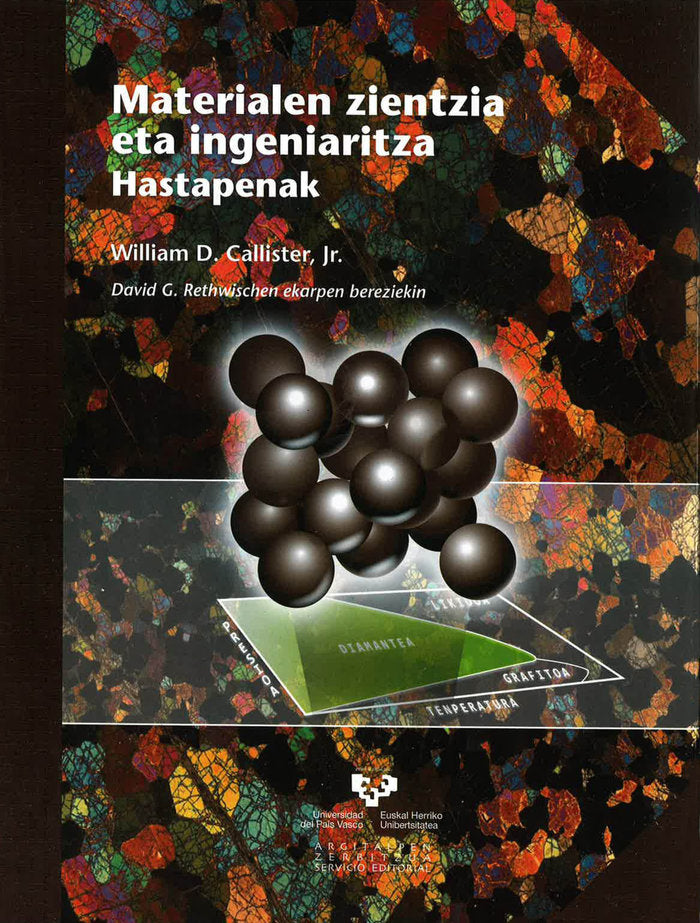 Materialen zientzia eta ingeniaritza. Hastapenak, de Callister Jr., William D. | portada del libro