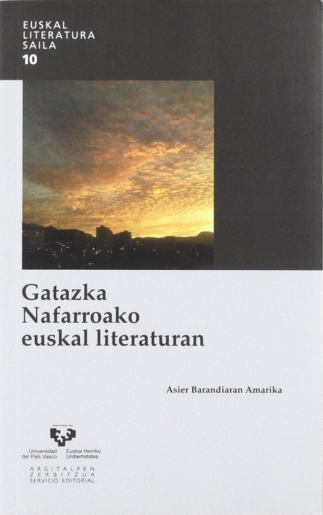 Gatazka Nafarroako euskal literaturan, de Barandiaran Amarika, Asier | portada del libro