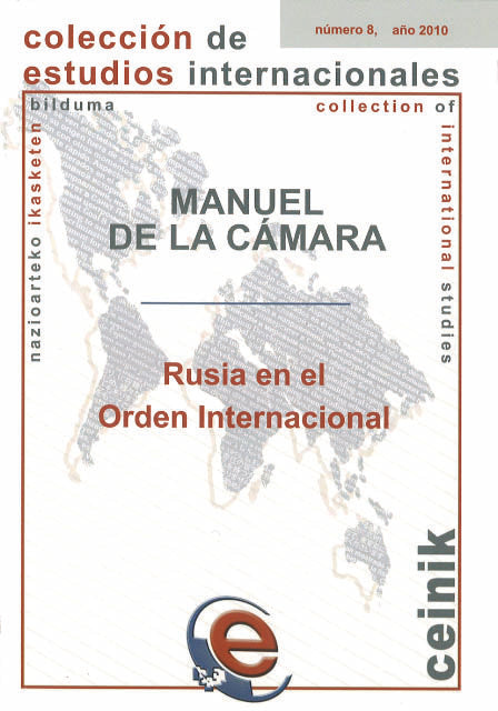 Rusia en el orden internacional, de Cámara Hermoso, Manuel de la | portada del libro