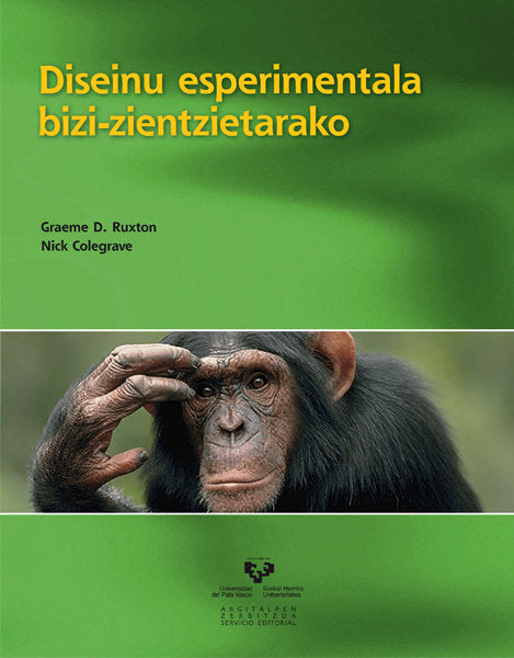 Diseinu esperimentala bizi-zientzietarako, de Ruxton, Graeme D. | portada del libro