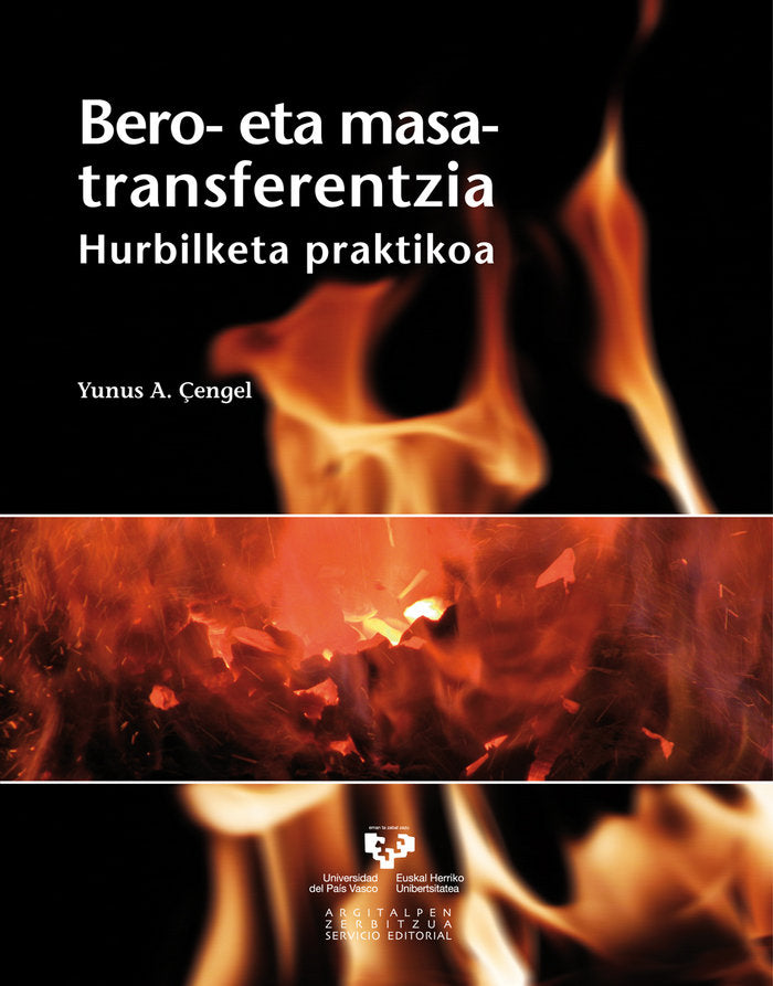 Bero- eta masa- transferentzia. Hurbilketa praktikoa, de Çengel, Yunus A. | portada del libro