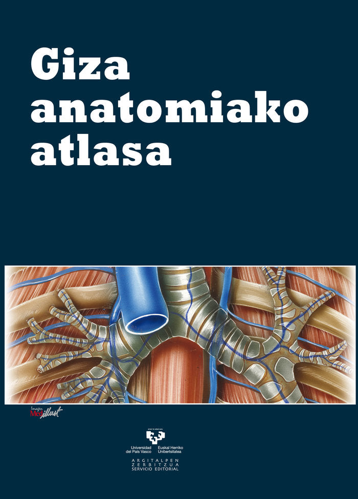 Giza anatomiako atlasa, de Varios autores | portada del libro