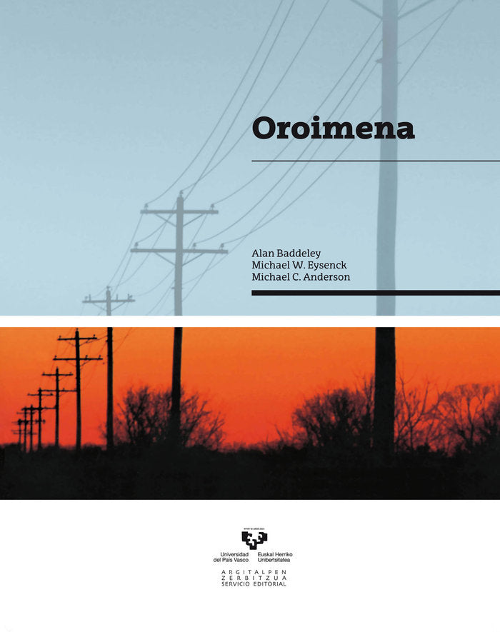 Oroimena, de Baddeley, Alan | portada del libro