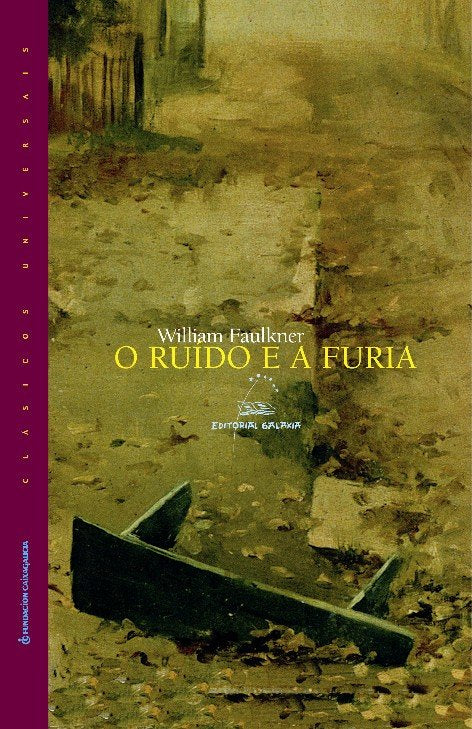Ruido e a furia, o, de Faulkner, William | portada del libro