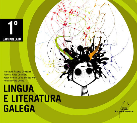 Lingua e literatura galega. 1º Bacharelato, de Varios autores | portada del libro
