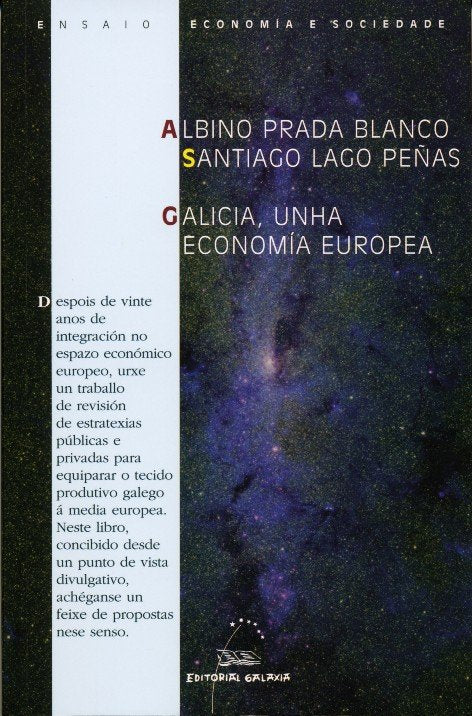 Galicia, unha economia europea, de Prada Blanco, Albino | portada del libro