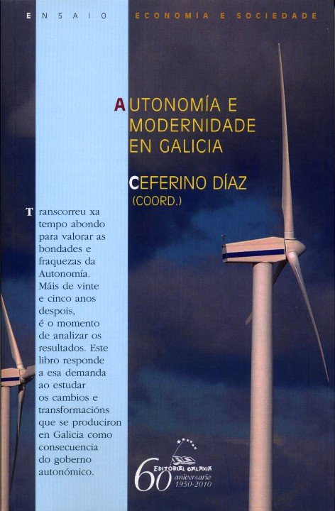 Autonomia e modernidade en galicia, de Diaz, Ceferino (Coord) | portada del libro