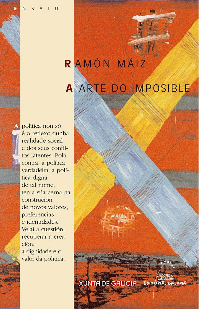 Arte do imposible, a (x premio ramon piûeiro 2010), de Maiz, Ramon | portada del libro
