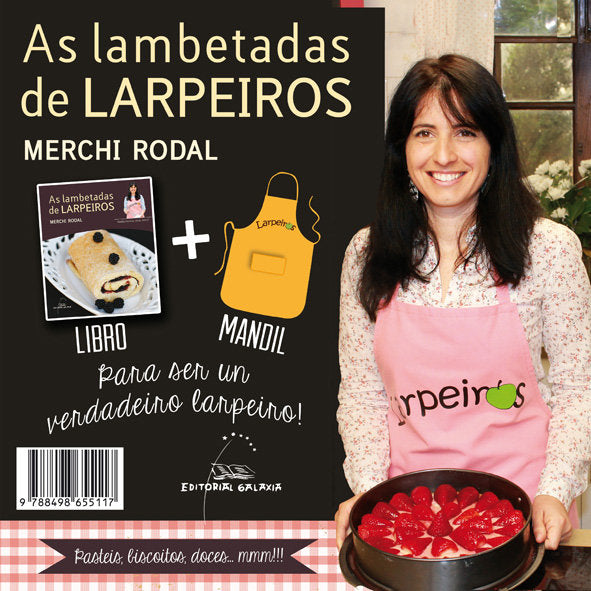 Lambetadas de larpeiros con mandil, de Merchi, Rodal | portada del libro