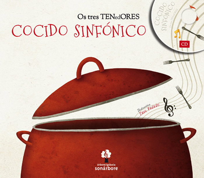 Cocido sinfonico (con cd), de Os Tres Tenedores | portada del libro
