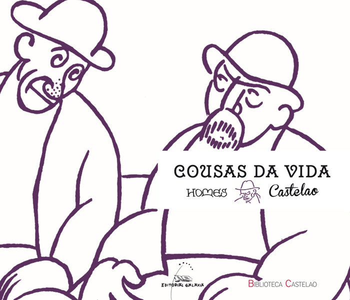 Cousas da vida homes (bc), de Castelao | portada del libro