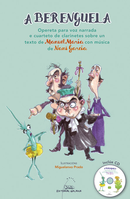 Berenguela, a(opereta para voz narrada e cuarteto de clarin, de Varios autores | portada del libro
