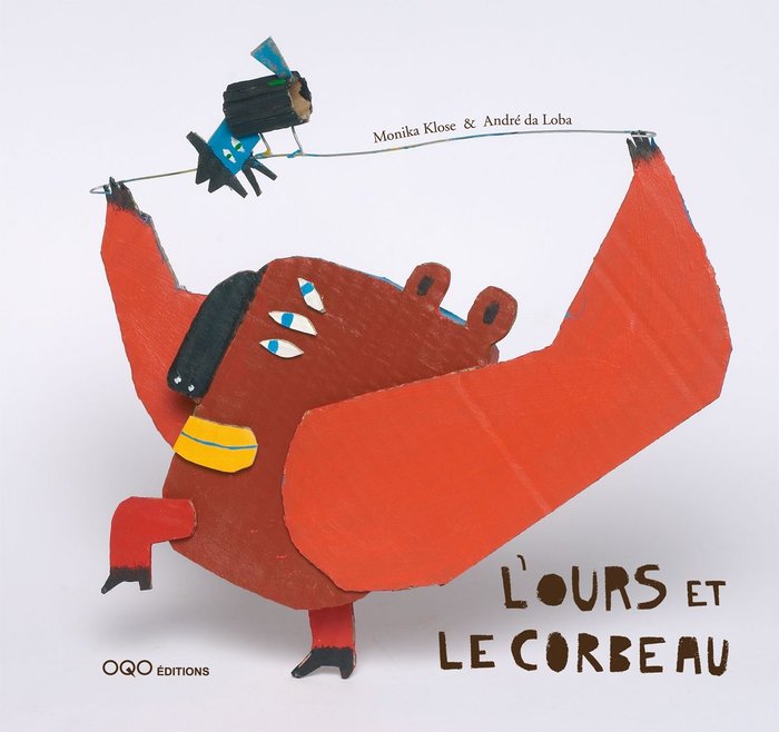 L`ours et le corbeau, de Klose | portada del libro