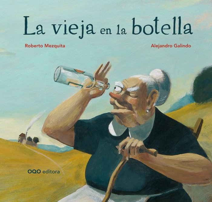 La vieja en la botella, de MEZQUITA | portada del libro