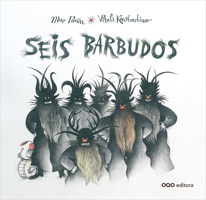 Seis barbudos, de PAVON | portada del libro