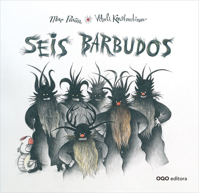 Seis barbudos, de PAVON | portada del libro