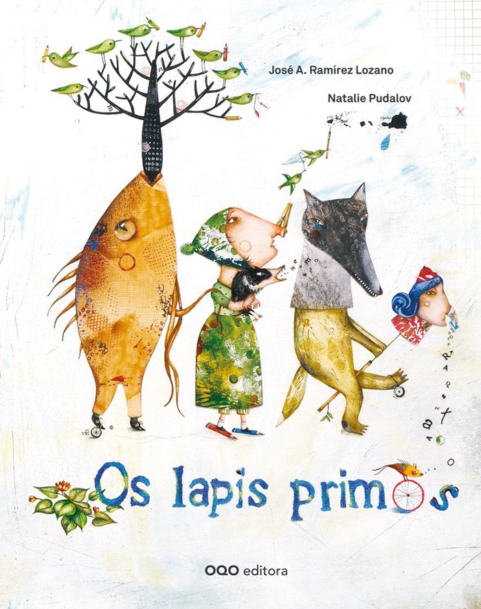 Os lapis primos, de Ramirez Lozano | portada del libro