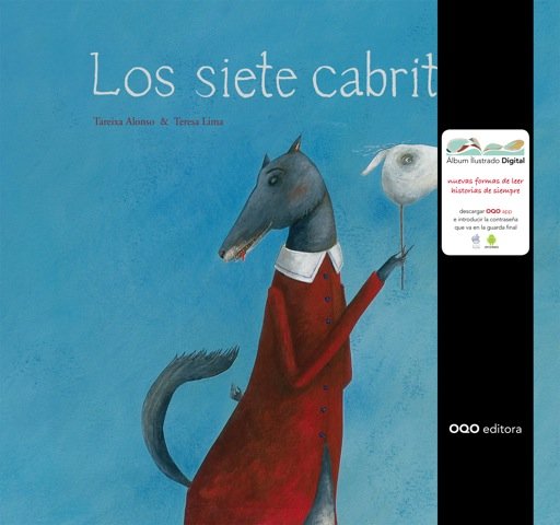 Los siete cabritos + álbum ilustrado digital, de Alonso García, Tareixa | portada del libro