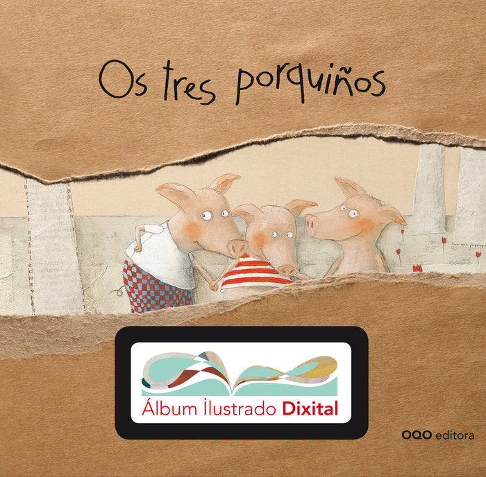 OS TRES PORQUIÑOS Y AID, de MENDEZ,RAQUEL | portada del libro